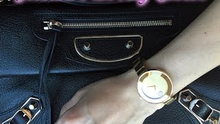 Balenciaga Metal Edge Envelope Clutch - 2015 Unboxing and Modeling