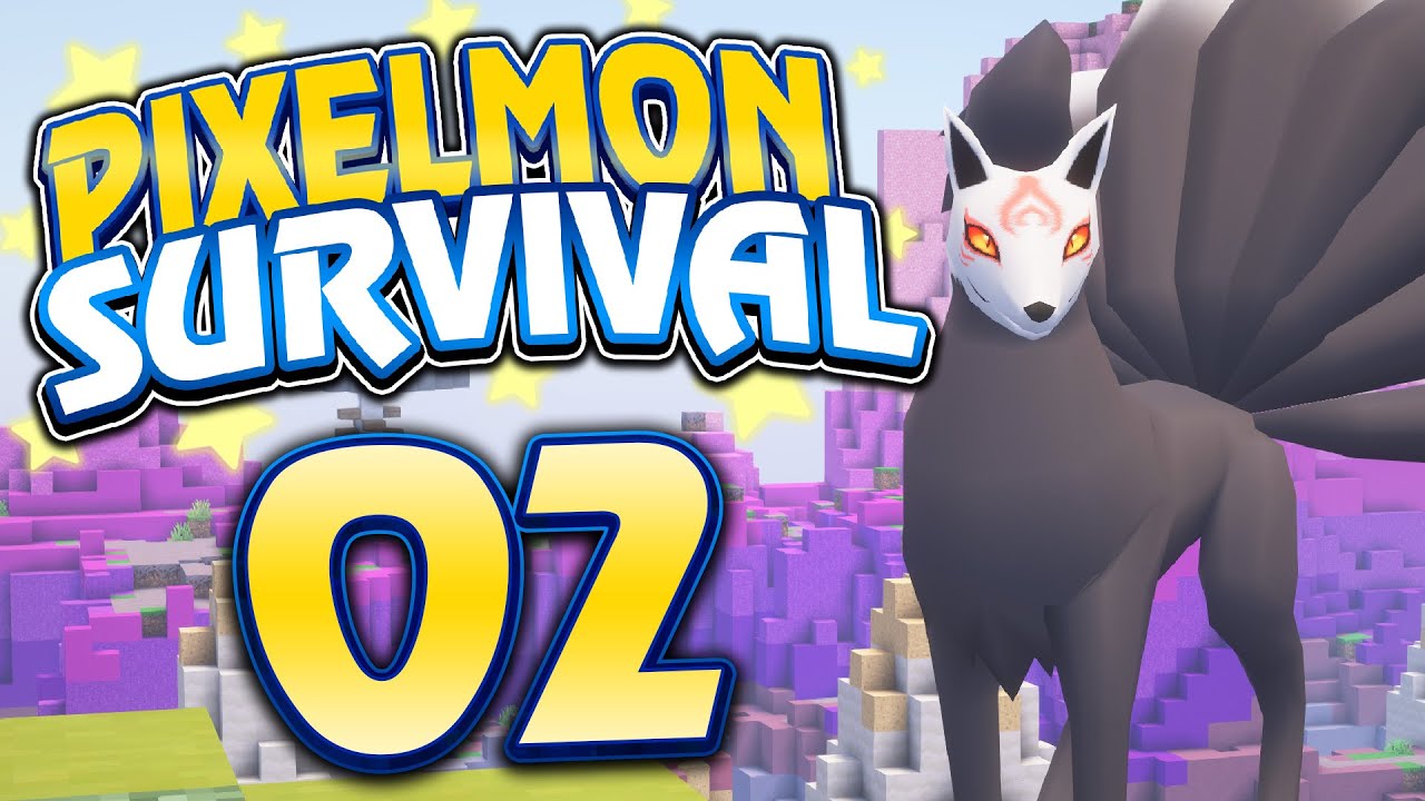 EXPLORING THE WORLD! | Pixelmon Survival Day 2 - YouTube