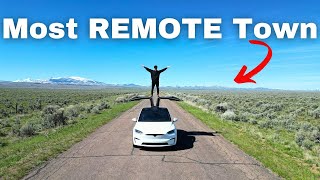 Driving to the Most Remote Town in America (Outside Alaska)