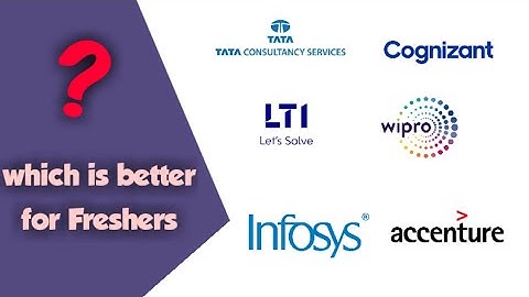 CTS | Cognizant | Infosys | TCS | Wipro | Accenture | LTI | Which Company Is Better For Freshers