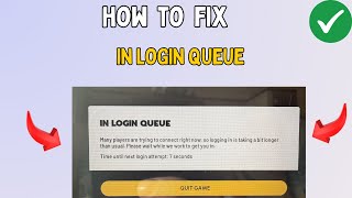 Fix IN LOGIN QUEUE Error in ARC Raiders