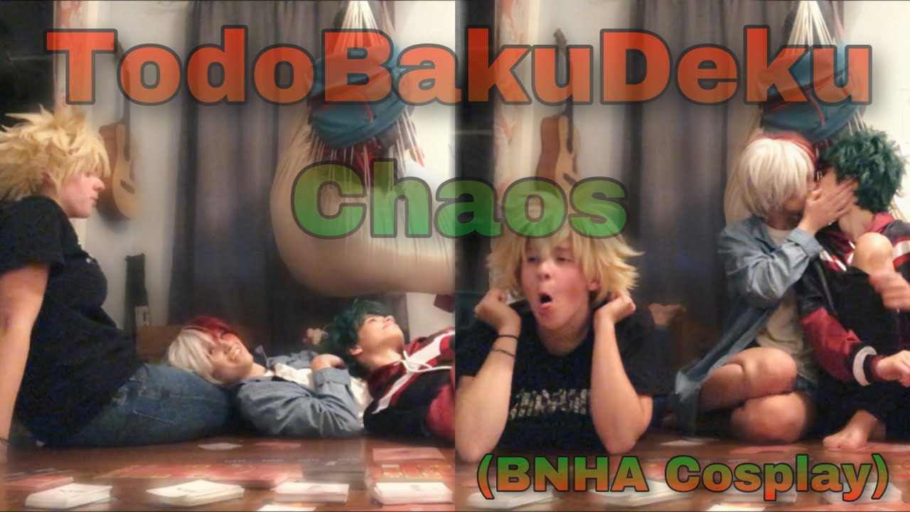 TodoBakuDeku Chaos (BNHA Cosplay)