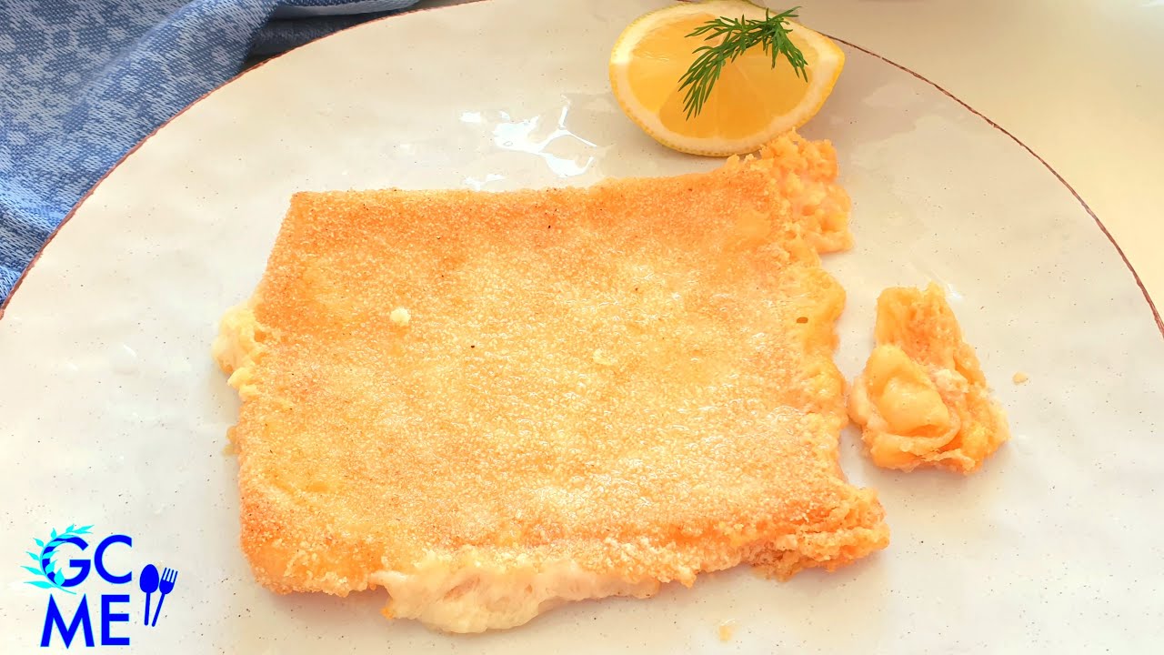 Greek Crispy Cheese Saganaki i.e. Pan fried -    