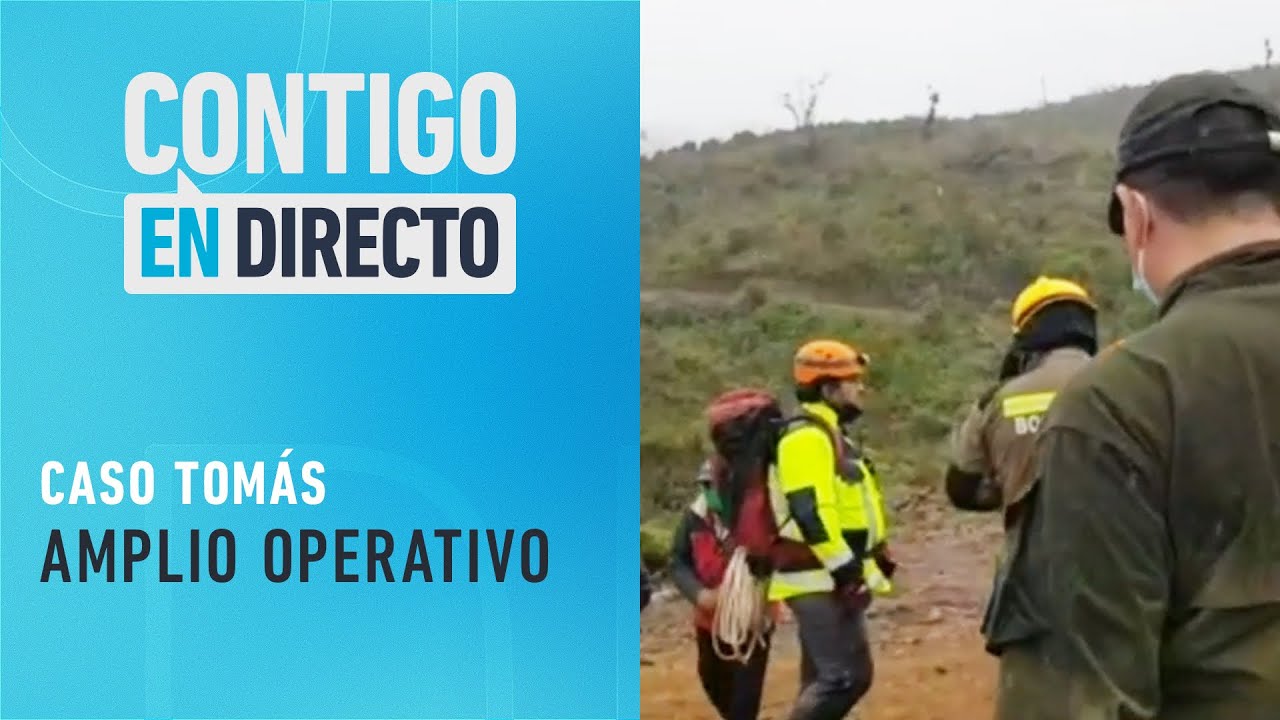 AÚN SIN NOTICIAS: Despliegan operativo de búsqueda para encontrar a Tomás - Contigo en Directo