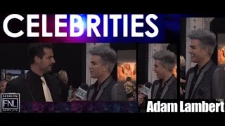 Adam Lambert Mercedes-Benz Fashion Week Ss 13 Celebrity Exclusive
