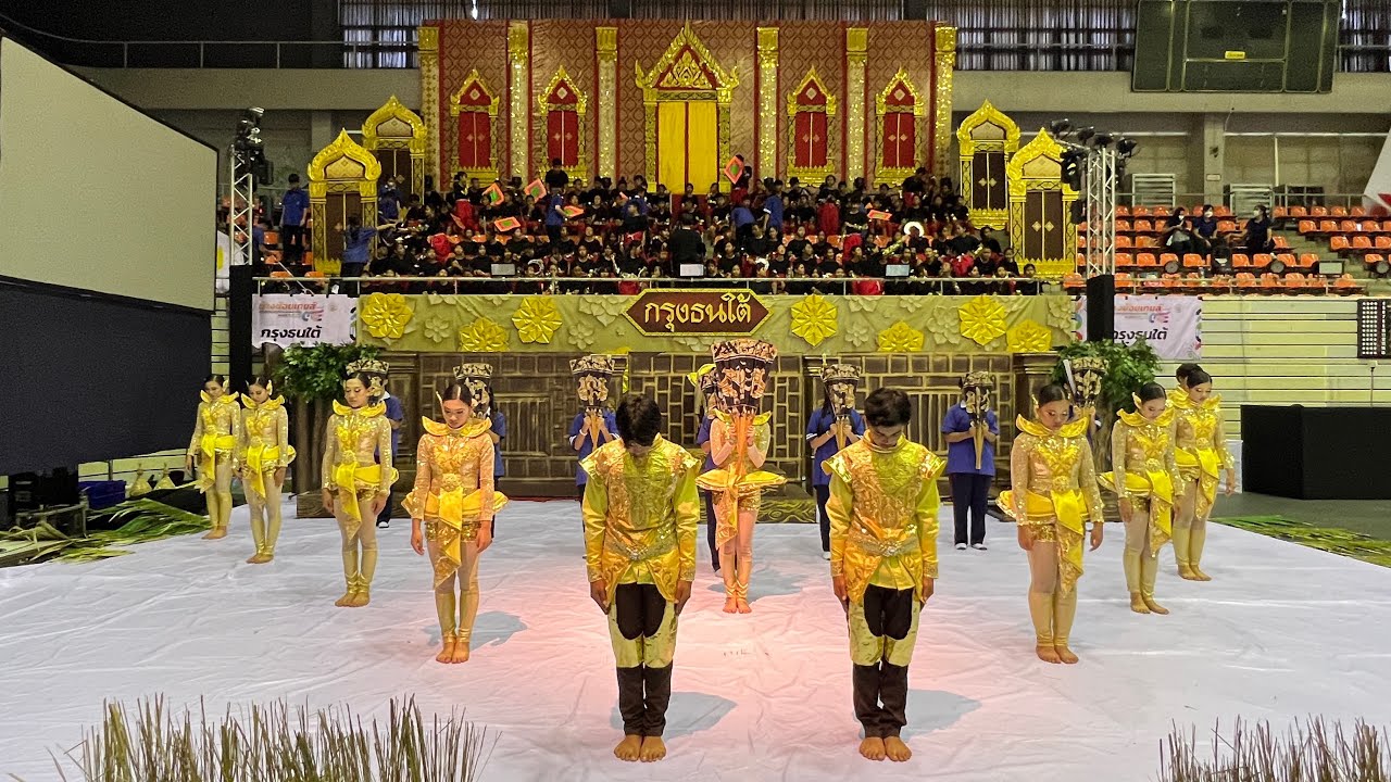 #ชนะเลิศ กรุงธนใต้เชียร์…. #นาหลวง #นาที่ดีคือนาหลวง #พิธีปิดช้างน้อยเกมส์66