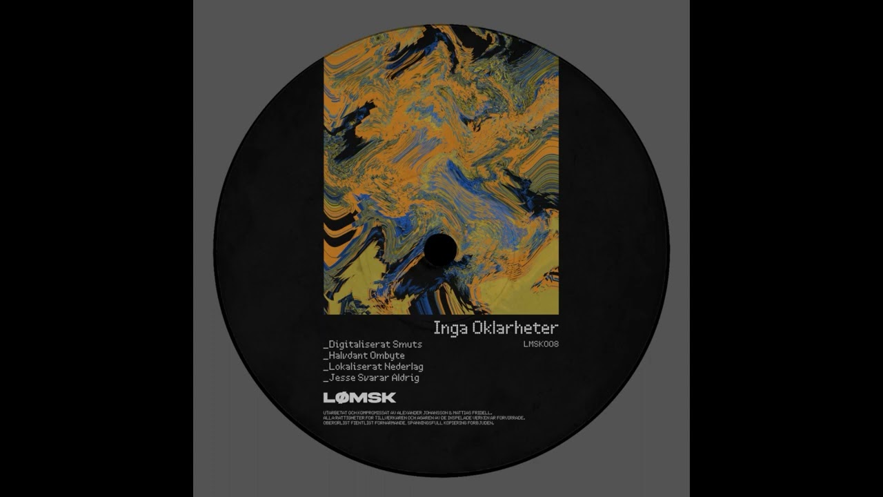 Alexander Johansson & Mattias Fridell - Digitaliserat Smuts [LMSK008]