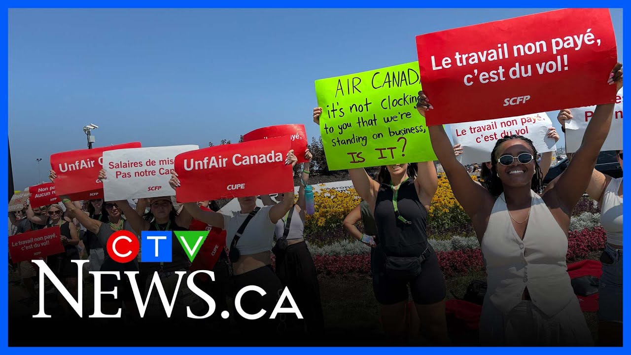 Air Canada passengers still scrambling after back-to-work order