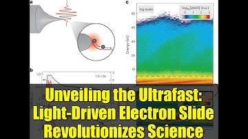 Unveiling the Ultrafast: Light-Driven Electron Slide Revolutionizes Science
