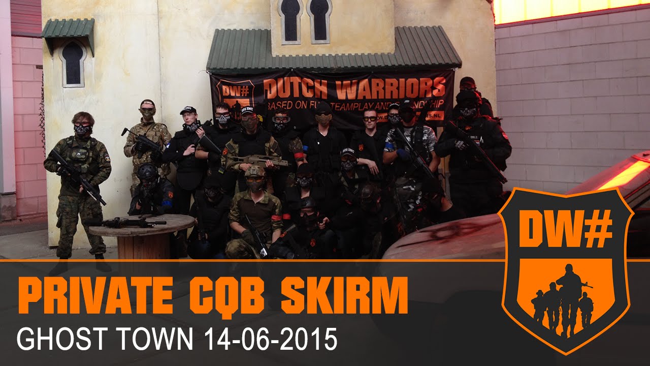 [Airsoft] Private CQB Skirm Gost Town YouTube