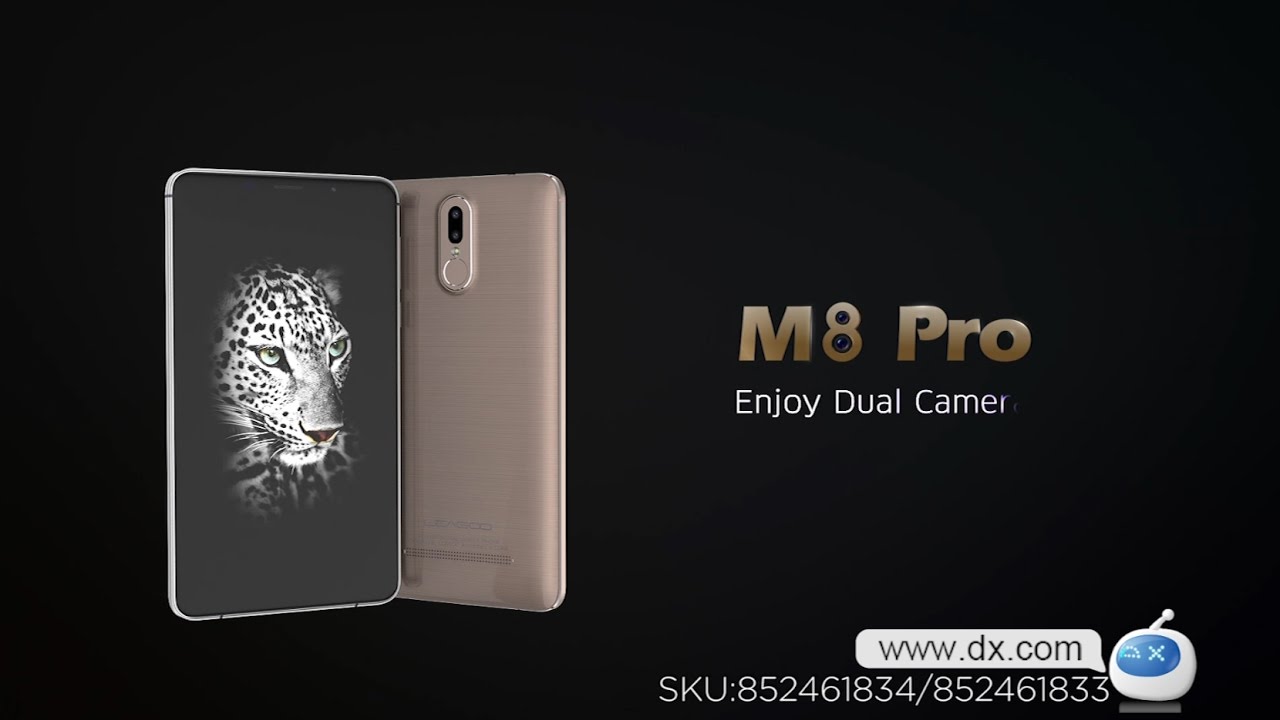 LEAGOO M8 Pro Quad-Core 4G Phone w/ 2GB RAM 16GB ROM - Golden