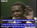 LOCATAIRE BY FRANCO LUAMBO MAKIADI & T P OK JAZZ  1980 TELE ZAIRE LIVE, WITH TRANSLATED SUBTITLES