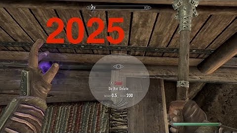 Skyrim Do Not Delete Chest Location 2025