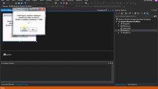 Random Number File Writer