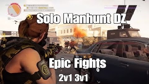 Division 2 Solo Manhunt Darkzone Assault Rifle Berserk Armor Build