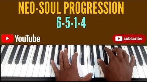 Modern Neo Soul Progression in Db Major - Advanced chords.