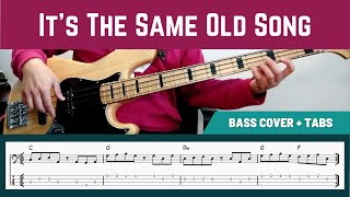 The Four Tops - It's The Same Old Song (Bass Cover + TAB)