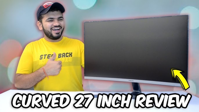 Samsung Curved Monitor with 1800R (27 inch) - Review - YouTube