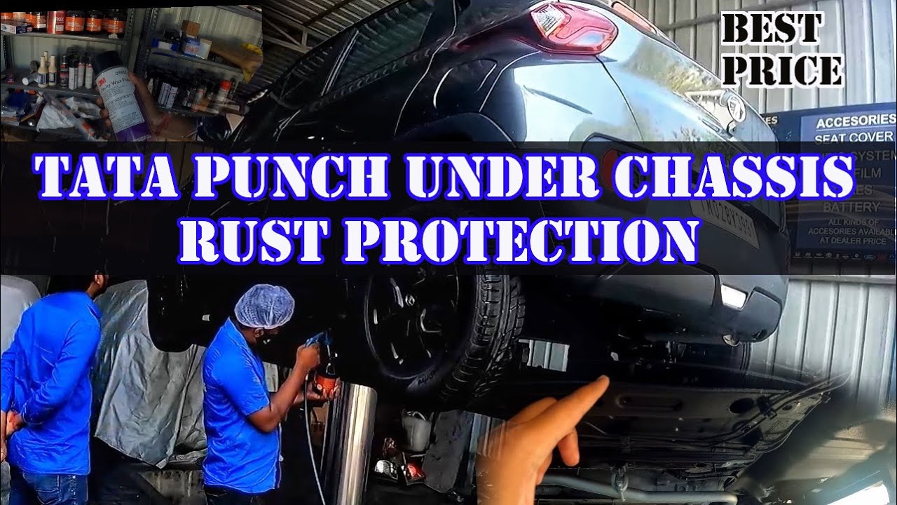 Tata Punch Under Chassis Rust Protection Coating at very low cost @ Chennai | Must Do for your car