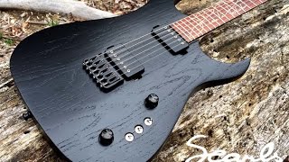 Searls Guitars SS6 RT - Satin Black Hipshot Bareknuckles