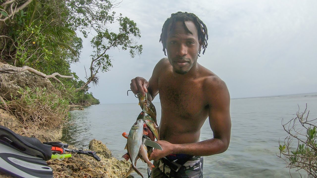 Day Two/2 Of Spearfishing | In Beautiful Boscobel St. Mary JA