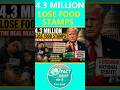 4.3 Million Lose Food Stamps 🚨 Policy Change or System Failure? #FoodStamps #SNAP #BreakingNews
