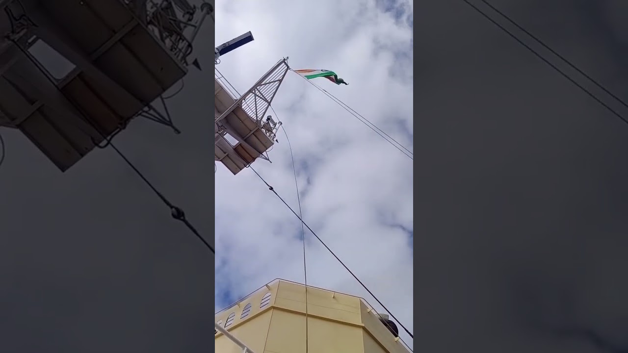 independence day celebration onboard sailing in pacific ocean 