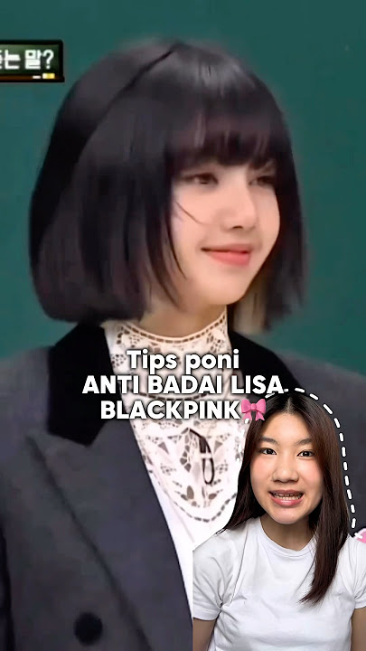 Tips poni anti badai LISA BLACKPINK🎀 #tipsponi #bangstutorial #lisablackpink #douyin_china