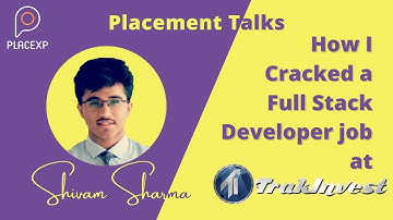 EP 15: Placement Talks: TrakInvest Interview Experience ft. Shivam || CSE || VIT Chennai || PlaceXP