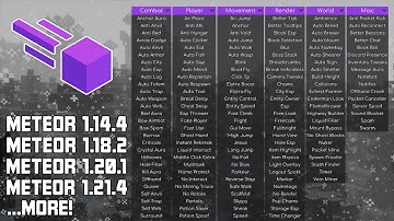 How to Download Old Versions of Meteor Client (& Baritone)