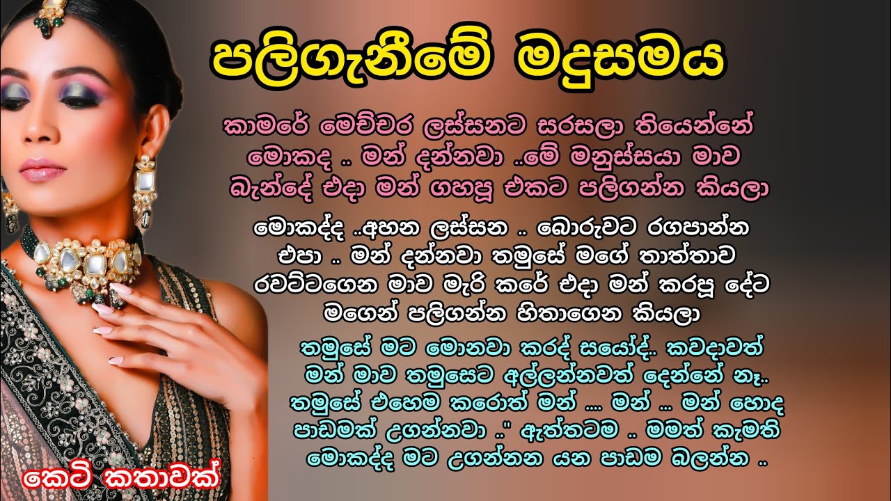 පලිගැනීමේ මදුසමය 💖💕 කෙටි කතාවක් 💖🌷 #adarakatha #ආදරකතා #කෙටිකතා #ketikatha 