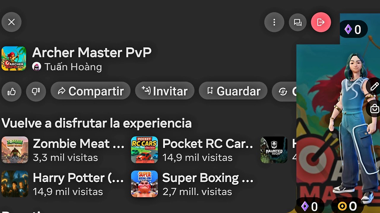 🎯🔥 ¡Dominando el Mundo Archer Master PVP! – Batallas Épicas en Meta Horizon Mobile 😱⚔️
