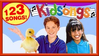 Kidsongs | Counting Songs part 1 | 5 Little Monkeys | 10 In The Bed | Number songs | 123  | PBS Kids