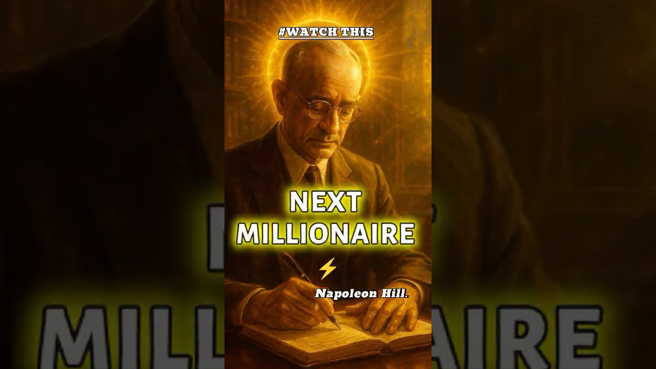 The Secret Mindset That Builds Millionaires (Napoleon Hill Session)