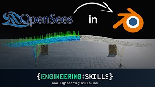 Blender Space Truss Structural Analysis | Use OpenSeesPy INSIDE Blender Guide