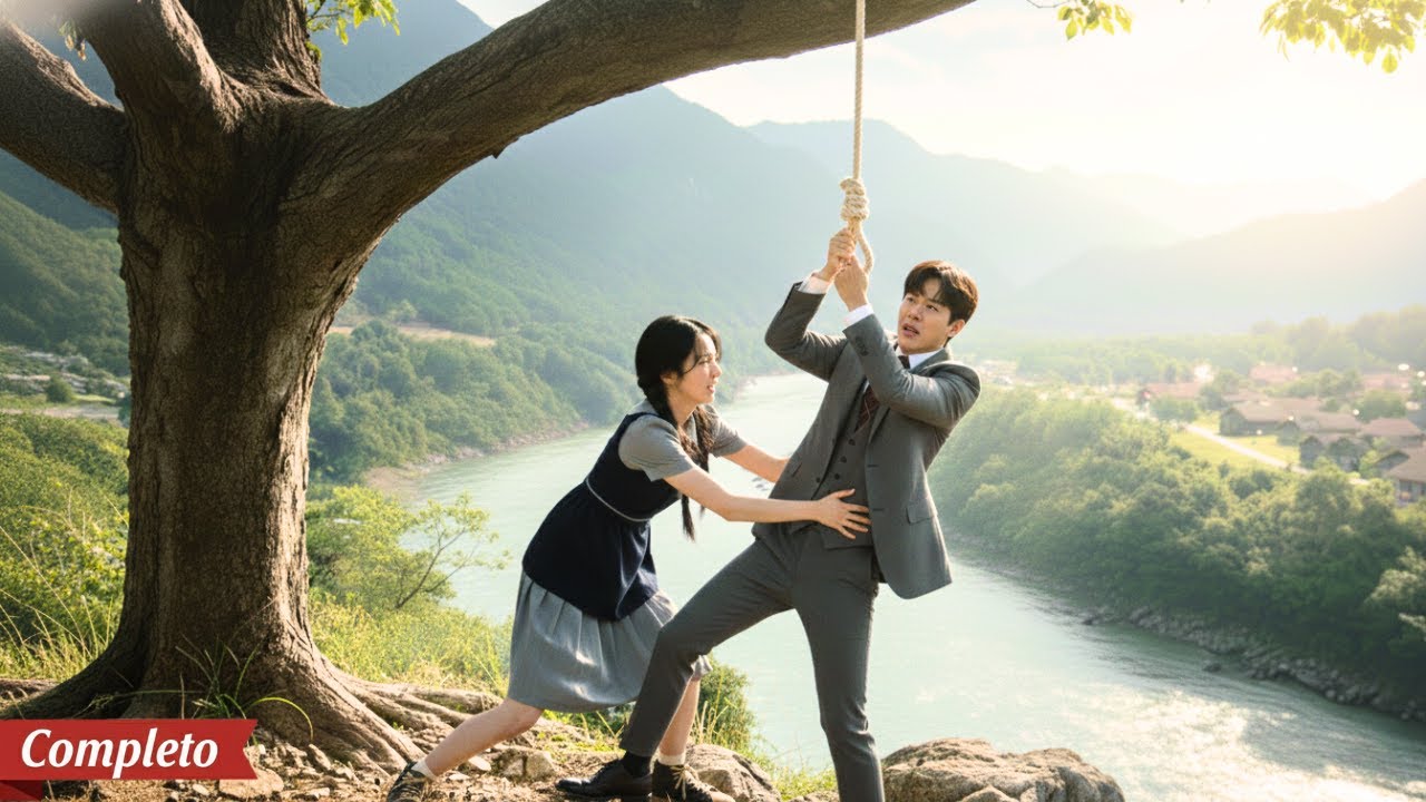 CEO con Enfermedad Terminal Quiere Suicidarse—Una Aldeana Corta la Soga, Lo Cura… ¡y Nace el Amor!