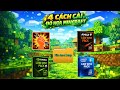Chia sẻ 4 cách cài đồ họa Minecraft Free Fire từ PC đến điện thoại 