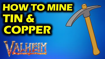 How To Get Pickaxe to Mine Copper and Tin | Valheim