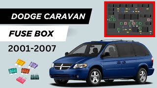 Dodge Caravan/Grand Caravan (2001-2007): Fuse Box Diagram & Relay identification