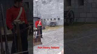 Fort Henry's Explosive Firepower: Live Rifle Firing Spectacle - #shorts