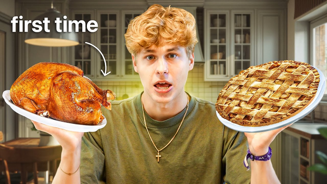 I Tried Thanksgiving Food For The First Time