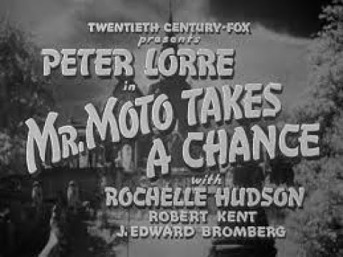 Mr Moto Takes A Chance 1938 Peter Lorre still