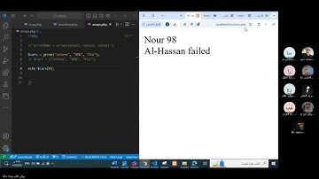 تصميم صفحات الويب - المصفوفات البسيطة