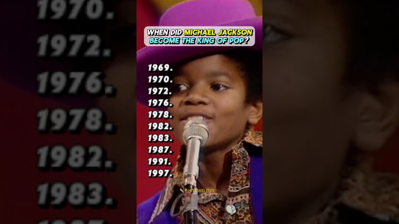 Watch When Did Michael Jackson Become The King Of Pop? 🎶 on YouTube Watch When Did Michael Jackson Become The King Of Pop? 🎶 on YouTube