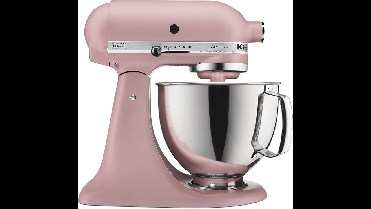 KitchenAid Artisan Series 5Quart TiltHead Stand Mixer KSM150PS YouTube