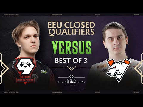 Full Game: 9Pandas vs Virtus Pro - Game 2 (BO3) | The International 2024: EEU Closed Qualifier