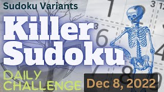 Killer Sudoku Daily Challenge (App) - Dec 8, 2022! [MEDIUM] screenshot 5