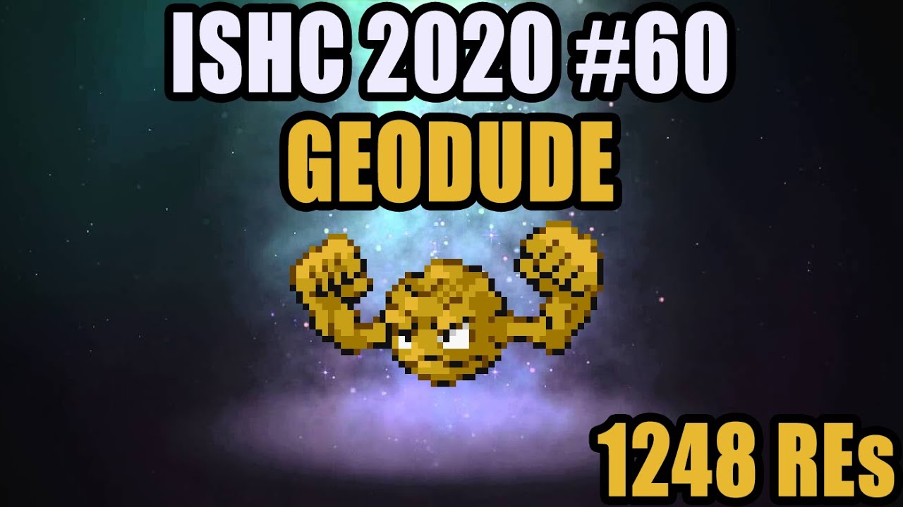 [ISHC 2020 #60] LIVE SHINY GEODUDE