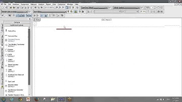 Making CYME Software Easy 001-Customize Menue, build a network