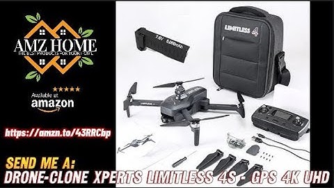 Drone-Clone Xperts LIMITLESS 4S - GPS 4K UHD Drones with Obstacle Avoidance - 3-Axis Gimbal, review